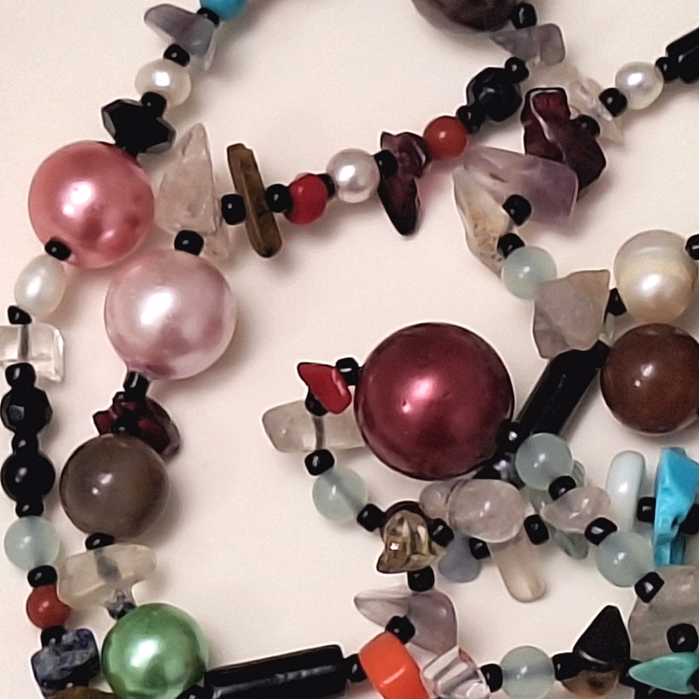 🔴🟩💠Beaded Necklace💠🟩🔴 - Picture 8 of 8